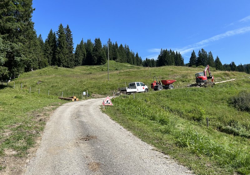 UBB Flachmoor Gesamtsanierung Weganlagen Burg-Fischbächen