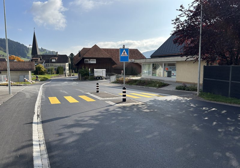 Sanierung Bernstrasse Ortskern, Zäziwil