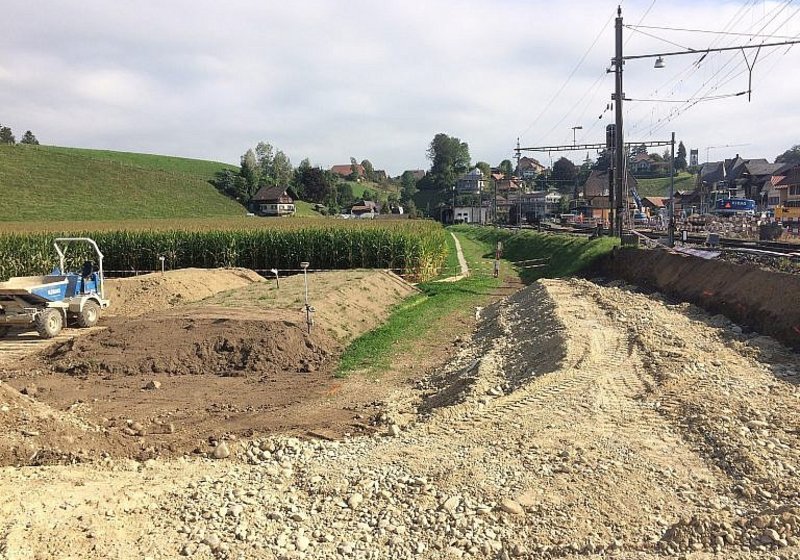 Bahnhofsumbau Sumiswald-Grünen