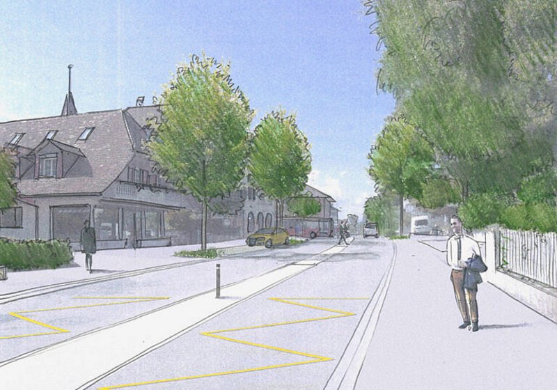 Strassensanierung Zentrum Münchenbuchsee