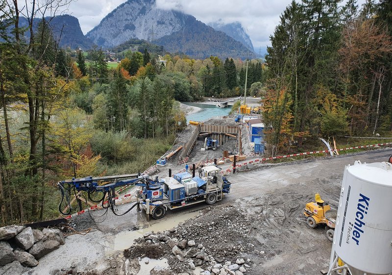 Wasserkraftwerk Augand