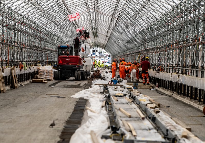 Kornhausbrücke Gleisersatz und Sanierung