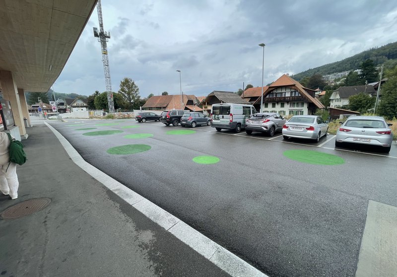 Tempo-30- und Begegnungszone RBS-Bahnhof Boll-Utzigen